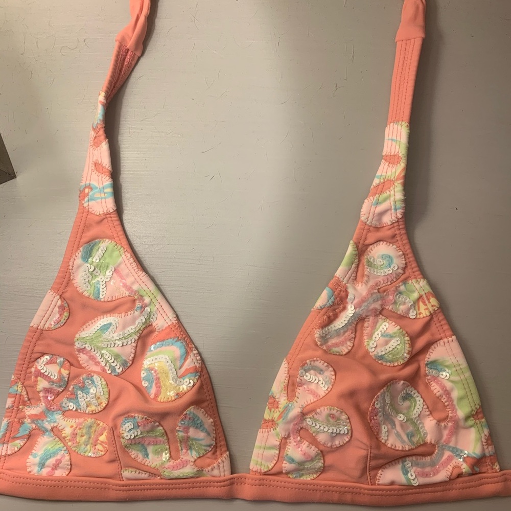 Vix Hermanny sequin bikini top